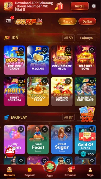 55RP 2026 Slot Gacor RTP Tinggi